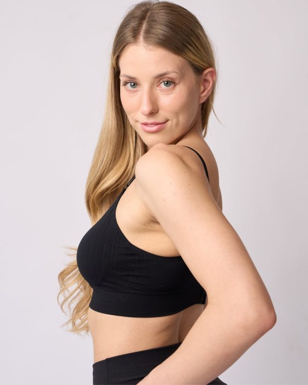 Scoopneck Cami Bra with Back Closure 9172