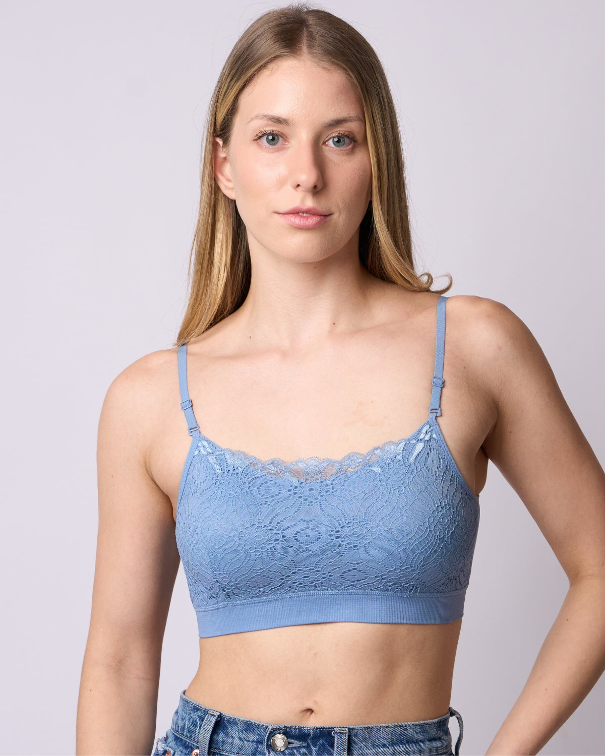 Bavme Lace Coverage Cami Bra 9050
