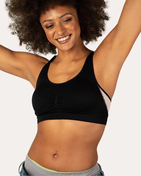 Mesh Racerback Sports Bra 9129